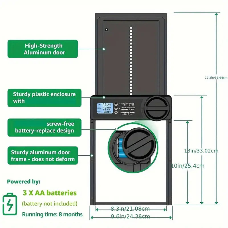 Automatic Chicken Door – Auto Timer