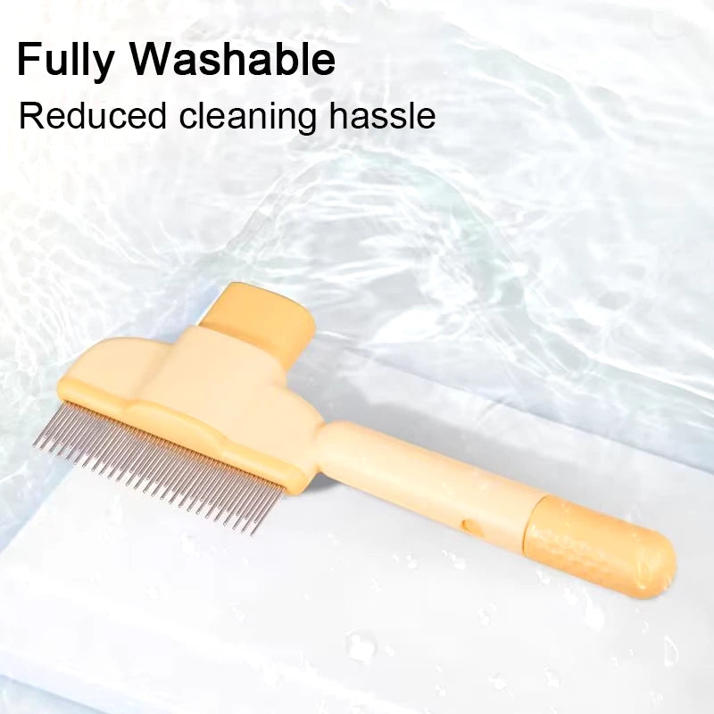 PET HAIR REMOVAL COMB FLEA COMB