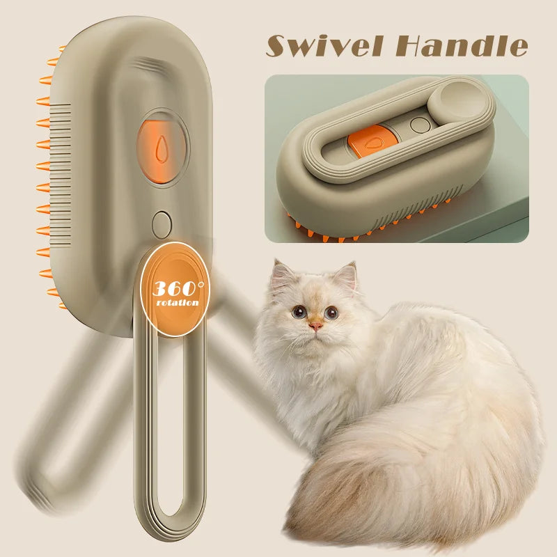 FurSpa™ - Premium Pet Steam Massage Brush