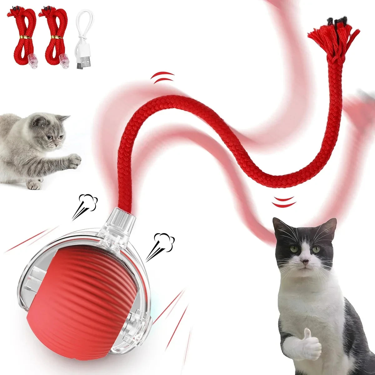 Interactive Cat Toys Ball 