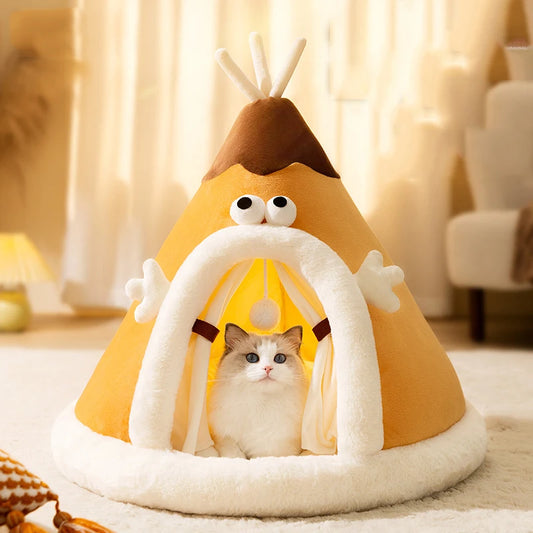 Winter Cat Tent