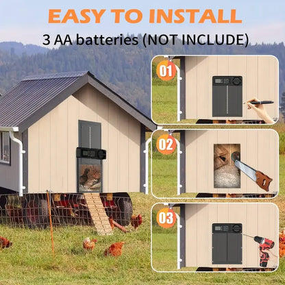 Automatic Chicken Door – Auto Timer