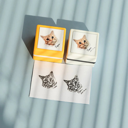 Custom Pet Portrait Stamp